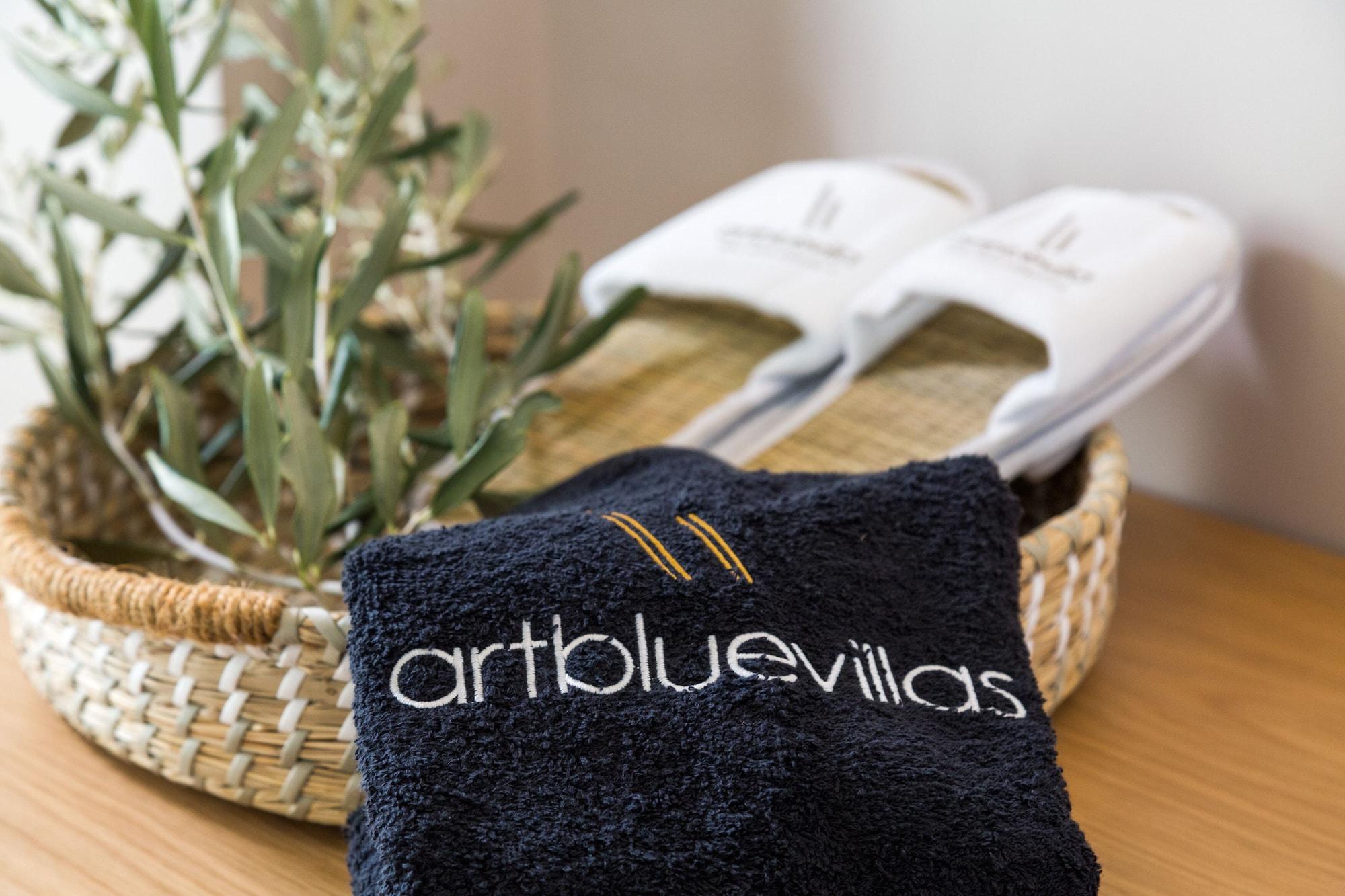 Art Blue Villas Tsoukaládhes Dış mekan fotoğraf