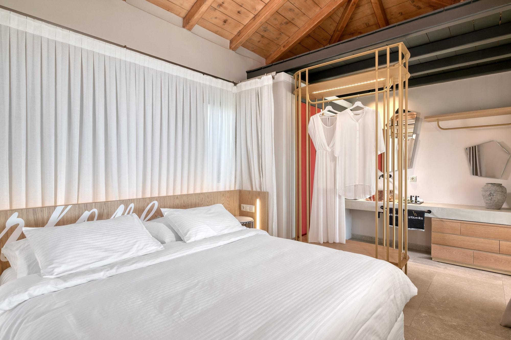 Art Blue Villas Tsoukaládhes Dış mekan fotoğraf